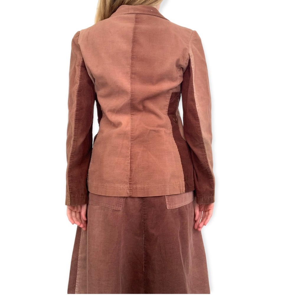 70s Corduroy Jacket and Wrap Skirt Vintage Cotton Young Timers S - Picture 3 of 11